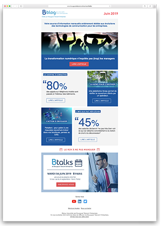 mockup newsletter